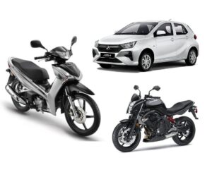 Kombinasi Kereta Motorsikal B2D